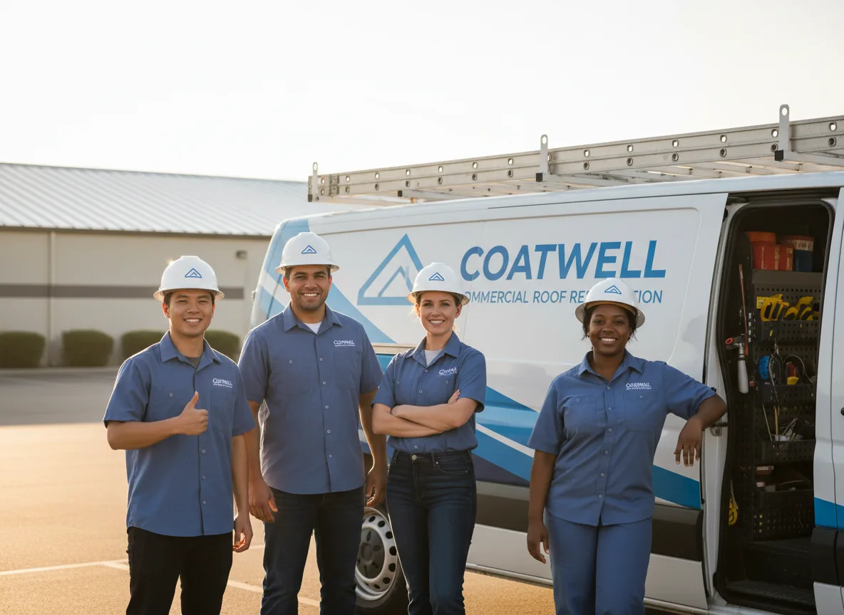 Commercial roof coating company in China Spring, TX